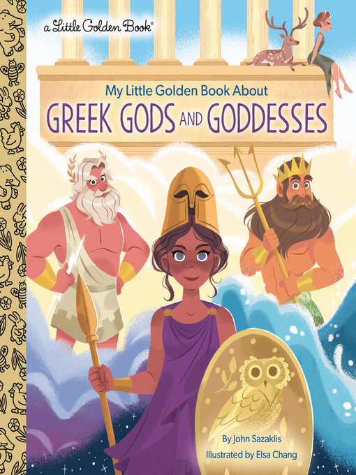 Title details for My Little Golden Book About Greek Gods and Goddesses by John Sazaklis - Available